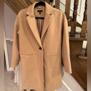 Selling a barely worn top shop pea coat